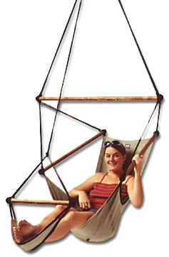 how to hang a sky chair